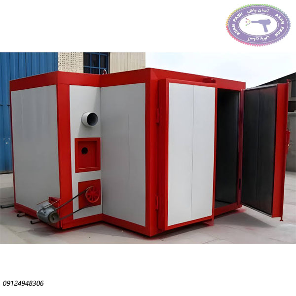 کوره پخت رنگ پودری: باکس (Cabin Oven)